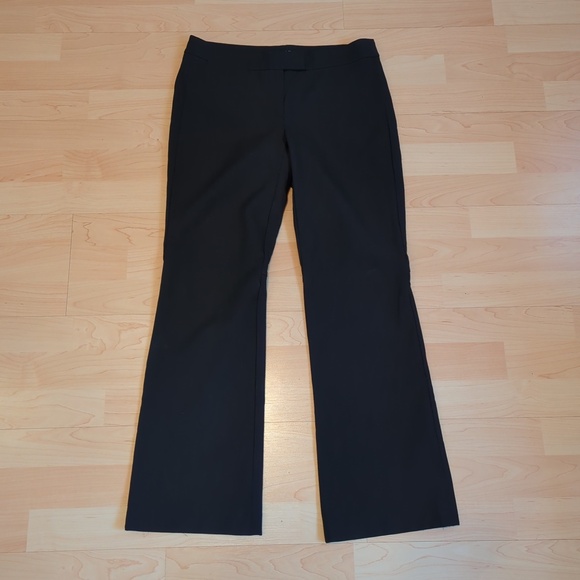 Theory Women’s Black Bootcut Dress Pants SZ 2 - Picture 3 of 13